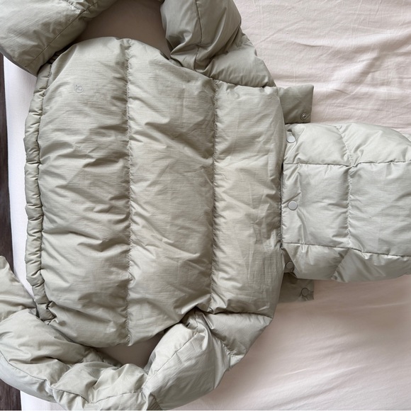 Lululemon Wunder Puff Super-Cropped Jacket – Heathered Raw Linen - Picture 3 of 10